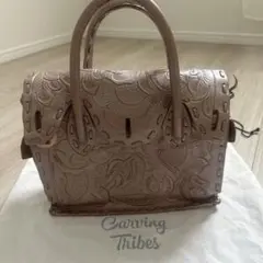 Carving Tribes カービングバッグ ハンドバッグ