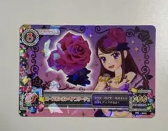 アイカツ！　紫吹蘭 ローズボンボンヘアコサージュカード