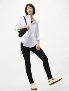 UNIQLO ユニクロ ウルトラストレッチレギンスパンツ ブラック S