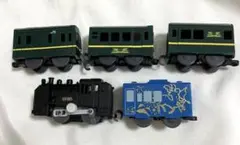 カプセルプラレール SL大樹 トワイライト　客車