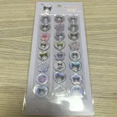 【シール大量出品中！】おはじきふうシール　クロミ