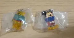 ディズニーキャラクター めじるしアクセサリー WINTER プーさんとミッキー