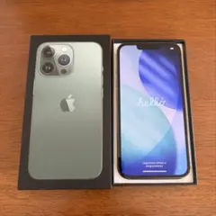 Apple iPhone 13Pro 128GB アルパイングリーン