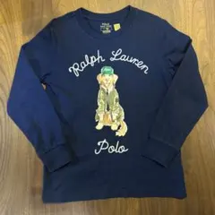 Ralph Lauren Tシャツ 長袖　ロンT 120cm ネイビーのサムネイル