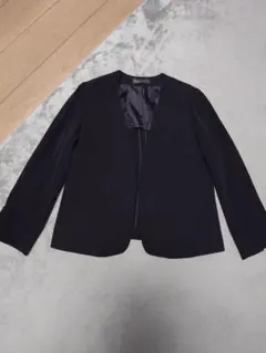 3L ブラック ノーカラージャケット