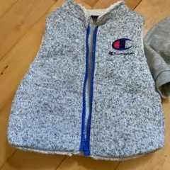 チャンピオン ボアベスト H&M アウター