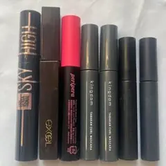 マスカラ まとめ売り 7本 キングダム メイベリン エテュセ など