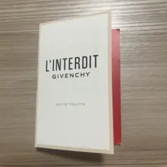 [新品]ジバンシー　L'INTERDIT オーデパルファム　香水サンプルのサムネイル