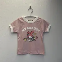 新品タグ付き マイメロディ 半袖Tシャツ 100cm ピンク サンリオのサムネイル