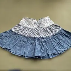 Ralph Lauren 花柄チェック スカート 130