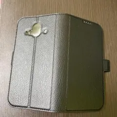 未使用　スマホ　らくらくスマートフォン F-52B　手帳　ケース　ブラック　黒