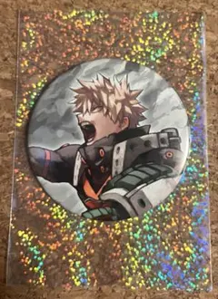 僕のヒーローアカデミア　原画展　ヒロアカ　爆豪勝己　缶バッジ