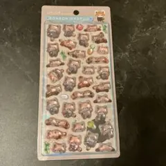 【正規品】レッサーパンダ　ボンボンドロップシール