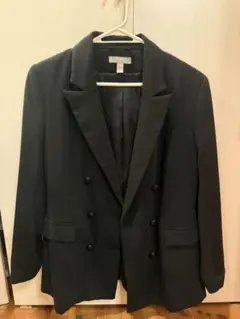 H&M ダブルブレスト テーラードジャケット