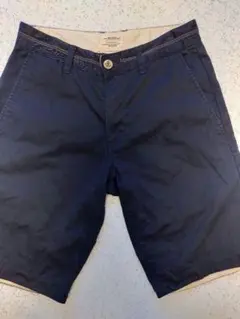 メンズ ネイビー ハーフパンツ ウエスト73cm（サイズ不明）