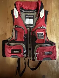 シマノ　SHIMANO NEXUS ライフジャケット レッド シマノ（SHIMANO） (7)【目玉商品】シマノ (VF-120W レッド／サイズ