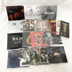EJ16 Dir en grey CDセット シングルまとめ　18枚