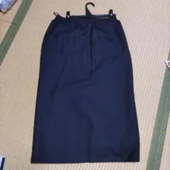 レリアン　ブラックセミタイトスカート 13号