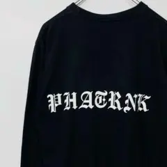 PHATRNK オールドイングリッシュ ロゴ カットソー　ロンT 長袖Tシャツのサムネイル