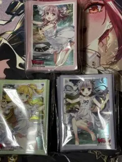 【新品希少】きゃらスリーブ Fate カーニバルファンタズム セイバー 他 3種 新品希少】きゃらスリーブ Fate カーニバルファンタズム セイバー 他 3