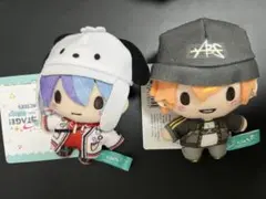 プロセカ ふわぷちマスコット ‎サンリオ 青柳冬弥 東雲彰人