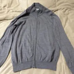 ラコステ メンズジップアップカーディガン