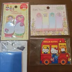 サンリオ他付箋セット 4種