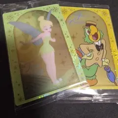 ディズニー　キャラクター　ウエハース　2枚　ティンカー•ベル ホセ・キャリオカ