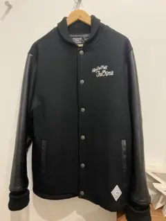 00s- 日本製 The CRIMIE クライミー スタジャン 袖レザー 牛革
