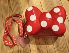 ディズニー ポップコーンバケット ミニー リボン 紐付き