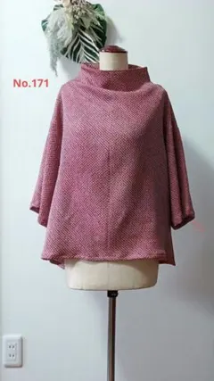 絞りの着物からチュニックブラウス、トップス(⁠•⁠‿⁠•⁠)