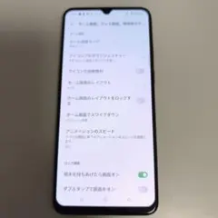 【中古】OPPO A73 ネイビーブルー
