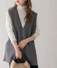 極美品✨ アーバンリサーチサニーレーベル❤️　リバーシブルメルトンジャージベスト