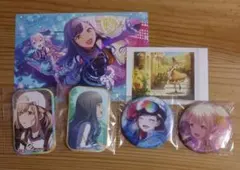 プロジェクトセカイ 白石杏 小豆沢こはね グリッター缶バッチ