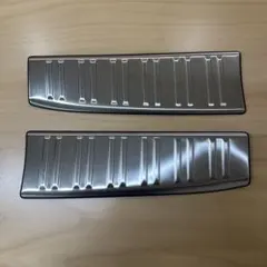 ランクル250 7人乗り車 専用パーツ ラゲッジスカッフプレート 2P シルバー