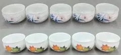 お湯呑み☆5客set＋5客set＝10set☆目立った傷や汚れなし☆送料込価格！