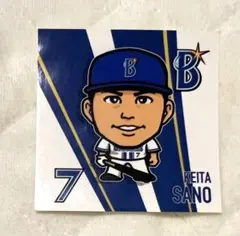 横浜DeNAベイスターズ　佐野恵太　ステッカー　非売品