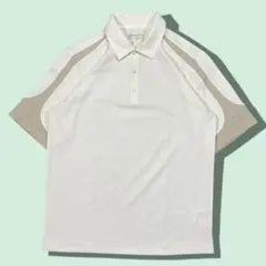 NIKE ナイキ ゴルフ 半袖 ポロシャツ L ホワイト ゴルフ メンズ