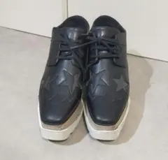 エリス ステラマッカートニー ローファー レザー 星 スター