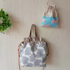 ミナペルホネン生地使用 ✳︎ run run run 巾着バッグ 2026年最新】ミナペルホネン 巾着 バッグの人気アイテム - メルカリ