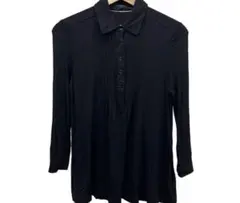 Burberry ブラック 長袖シャツ l