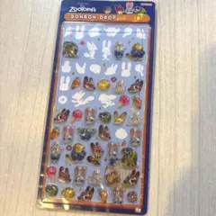 ズートピア　ボンボンドロップシールミニ