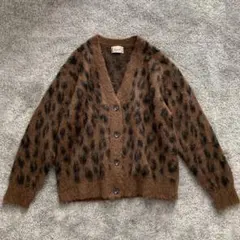 ジャーナルスタンダードレリューム★モヘヤミックスレオパードカーディガン