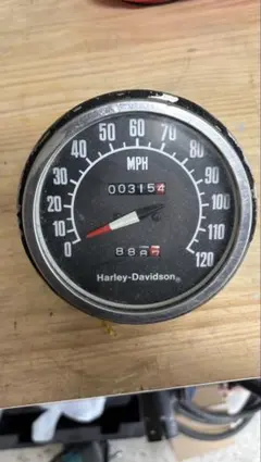 HARLEY-DAVIDSON 】スポーツスターメーター 220 km/h - メルカリ