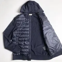 MONCLER ハイブリッド ダウン パーカー XL ネイビー モンクレールのサムネイル