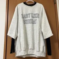 お値下げ！おかだゆり プルオーバー シアーインナー セット