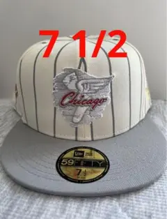 NEW ERA 59FIFTY ホワイトソックス 7 1/2 朝岡周