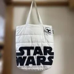 スターウォーズ　クッションバッグ　ユニクロ　白　中古