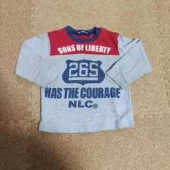 長袖Tシャツ　ロンT　男の子　90