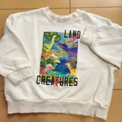 BREEZE 恐竜 トレーナー ダイナソー　ジュラシック 100cmのサムネイル